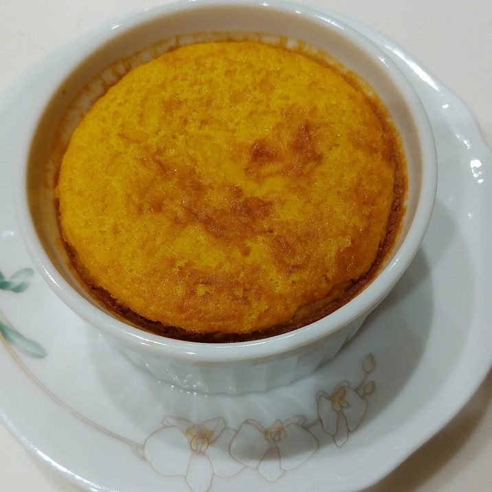 ミキサーでかぼちゃプリン風ケーキ